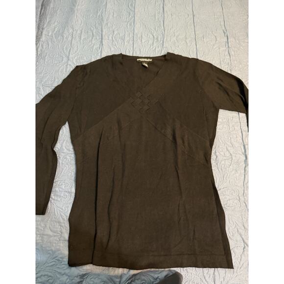 Monterey Bay Clothing Company Size L Women’s Tops Black, Brown, Orange 4 LOT - Picture 10 of 13